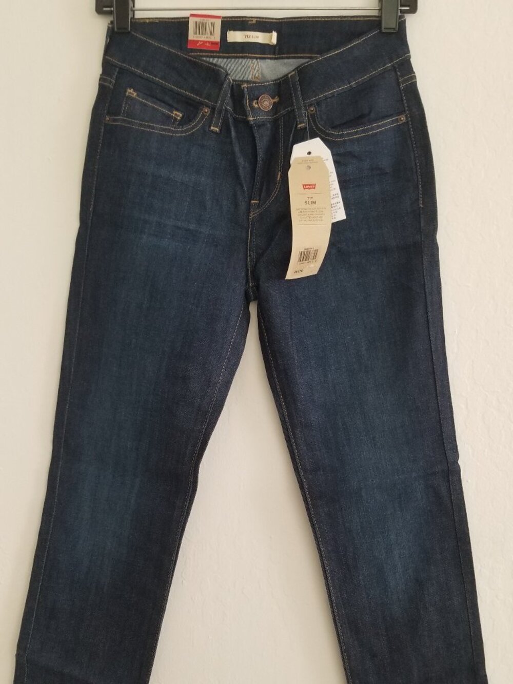 Levi's 712 Jeans 188840011 Slim Dark Denim Brand New with Tags